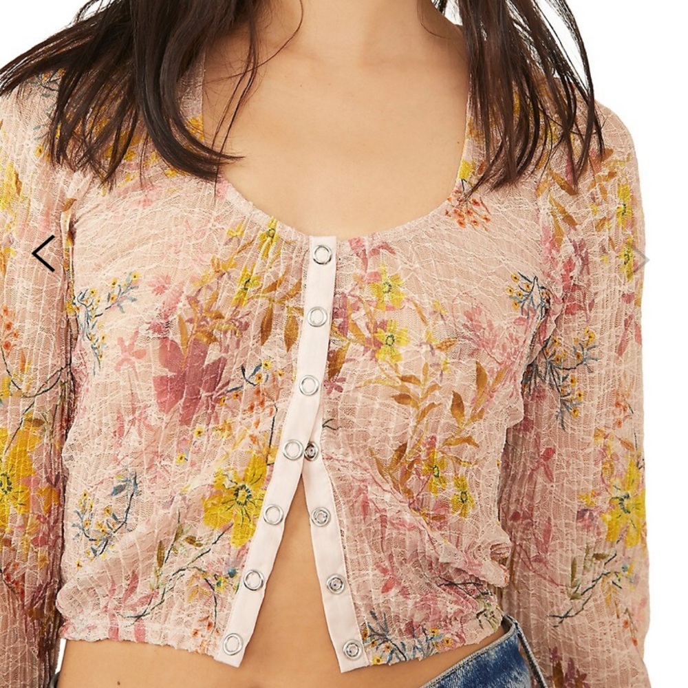 🌺 NWT Free People crop top size medium 🌷